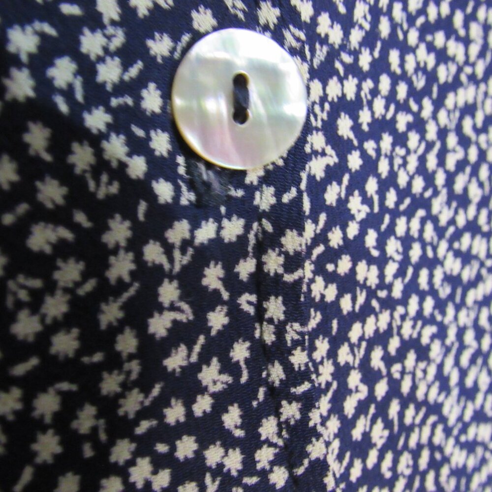 90s Floral Button Down Karen Kane Mini Dress Size 6 - Picture 4 of 7